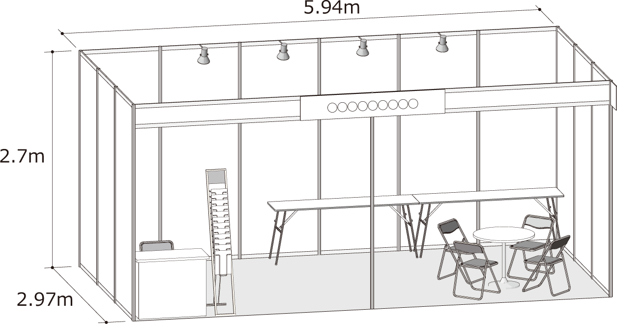 Package Plan 2 Booth